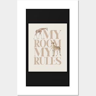 My room my rules quote Kids art Posters and Art